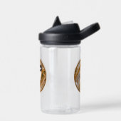 Schwarze Chickade - Original-Foto Trinkflasche (Links)