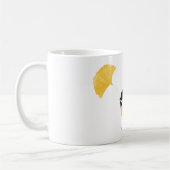 Schwarze Chickadee-Tasse Kaffeetasse (Links)