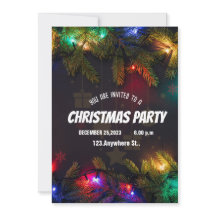 SCHWARZE CHRISTMAS - Einladung