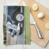 Schwarze Citroen-Zugkraft Avant Küchentuch (Viertel Falte)