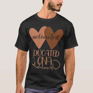 Schwarze CNA Krankenpflege Schwarze Geschichte Mon T-Shirt