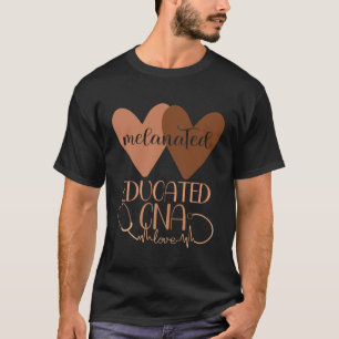 Schwarze CNA Krankenpflege Schwarze Geschichte Mon T-Shirt
