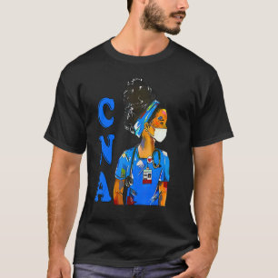 Schwarze Cna-Pflege-Magie T-Shirt