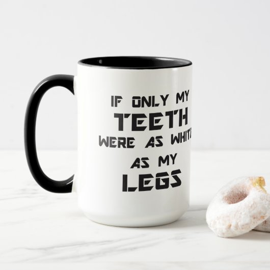 Schwarze Combo-Tasse mit 15 oz Tasse (Mit Donut)