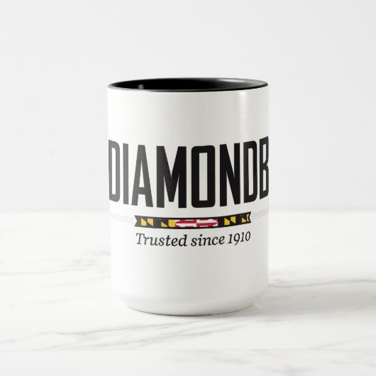 Schwarze Combo-Tasse mit 15 oz Tasse (Zentrum)