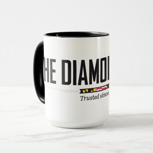 Schwarze Combo-Tasse mit 15 oz Tasse (Vorderseite Links)