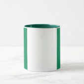 Schwarze Combo-Tasse mit nigerianischer Flagge Tasse (Zentrum)