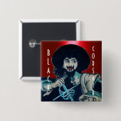 SCHWARZE CORSAIR-Perle rot Button (Vorne & Hinten)