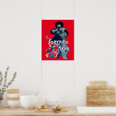 SCHWARZE CORSAIR rot Poster (Küche)