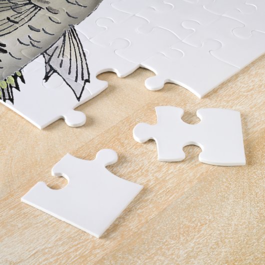 Schwarze Crappie Puzzle (Seite)