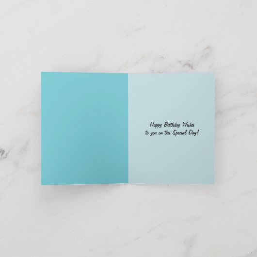 Schwarze Dackeln mit langer Haare Karte (Innenseite)