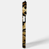 Schwarze Damaskus Personalisierte iPhone Gehäuse w Case-Mate iPhone Hülle (Rückseite / Rechts)