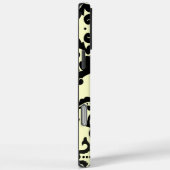 Schwarze Damaskus Personalisierte iPhone Gehäuse w Case-Mate iPhone Hülle (Rückseite / Rechts)