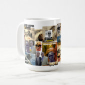 Schwarze DAVID Tasse (Vorderseite Links)