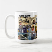 Schwarze DAVID Tasse (Links)