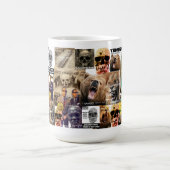 Schwarze DAVID Tasse (Mittel)