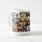 Schwarze DAVID Tasse (Vorderseite Links)