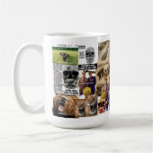 Schwarze DAVID Tasse (Links)