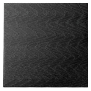 Schwarze dekorative Wavy Keramik Tile Fliese