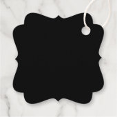 Schwarze denken an mich Feier der Lebenskerze Geschenkanhänger (Rückseite)