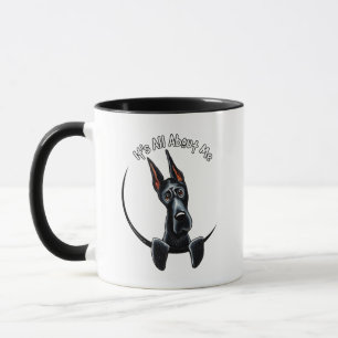 Schwarze Deutsche Dogge IAAM Tasse