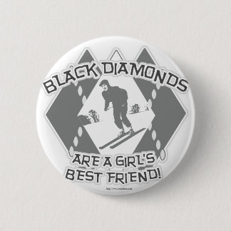 Schwarze Diamanten Button