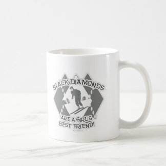 Schwarze Diamanten Kaffeetasse