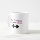 Schwarze Diamanten sind ein bester Freund der Kaffeetasse (Vorderseite Links)
