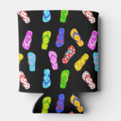 Schwarze Dose-Färbung gedreht Muster Dosenkühler (Rückseite)