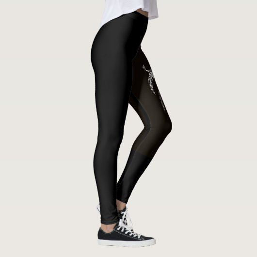 Schwarze Dreamcatcher Leggings (Rechts)
