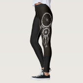 Schwarze Dreamcatcher Leggings (Links)