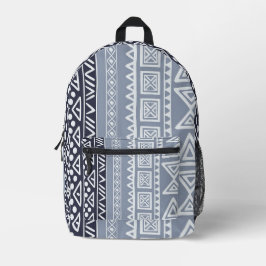 Schwarze Druckausschnitt Nähtasche Bedruckter Rucksack