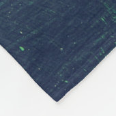 Schwarze, dunkle Grunge Fleecedecke (Ecke)