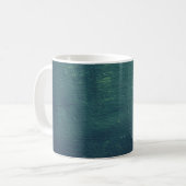 Schwarze, dunkle Grunge Kaffeetasse (Vorderseite Links)