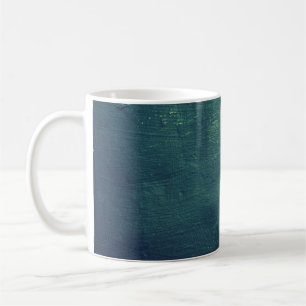 Schwarze, dunkle Grunge Kaffeetasse