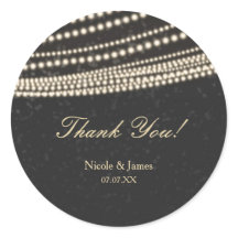 Schwarze dunkle Nacht Himmel- und Stringleuchten S