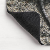 Schwarze Eidechse Mousepad (Ecke)