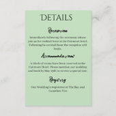 Schwarze Einhorn-Lila Rote Blume Begleitkarte (Vorderseite)