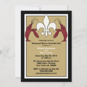 Schwarze Einladung (Vorderseite)