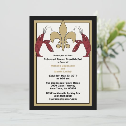 Schwarze Einladungen des (Stehend Vorderseite)