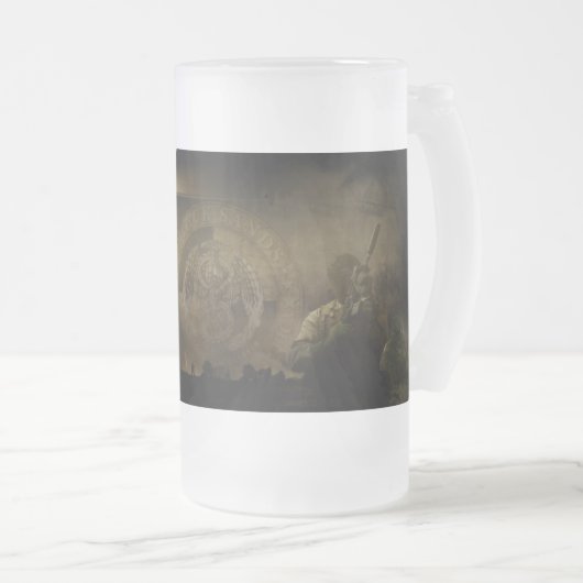 Schwarze eisige Tasse uF (VorderseiteRechts)