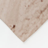 SCHWARZE ELEFANLAGE AUF BROWSAND FLEECEDECKE (Ecke)