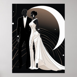 SCHWARZE ELEGANZ #1  POSTER