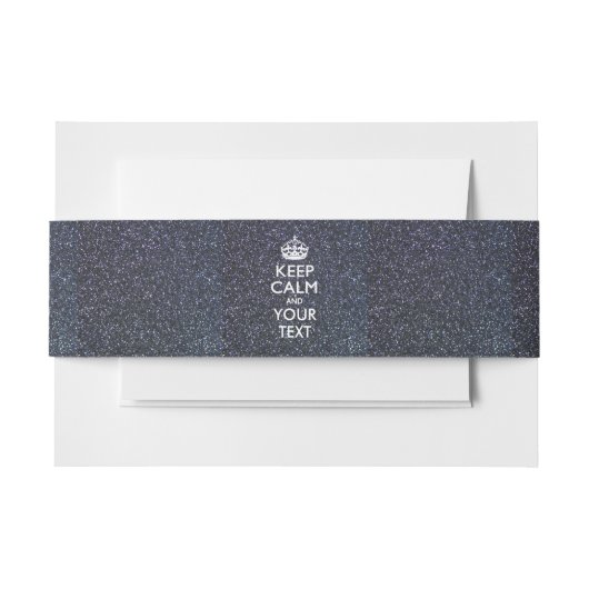 Schwarze Eleganz Behalte Ihren Text beruhigen Einladungsbanderole (Vorderseite Beispiel)