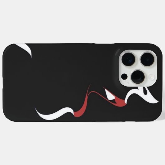 "Schwarze Eleganz: Schützen Sie Ihr Telefon mit St Case-Mate iPhone Hülle (Rückseite (Horizontal))