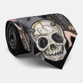 Schwarze Elends-Engels-Krawatte Krawatte (Gerollt)