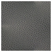 Schwarze Emu Haut wie Leder aussehend Stoff (Muster)