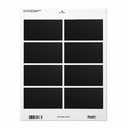 Schwarze, eng Woven Carbon Fiber texturiert (Vorne)