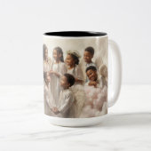 Schwarze Engel Kaffeetasse (VorderseiteRechts)