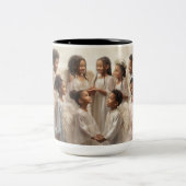 Schwarze Engel Kaffeetasse (Mittel)